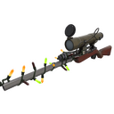 Strange Festivized Professional Killstreak Sniper Rifle