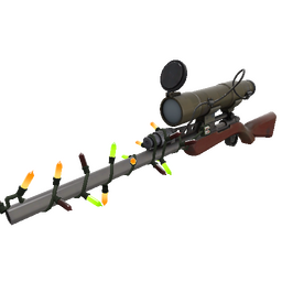 Strange Festivized Sniper Rifle
