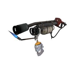 Strange Professional Killstreak Silver Botkiller Flame Thrower Mk.I