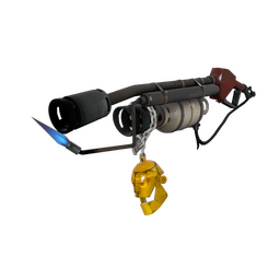 Strange Professional Killstreak Gold Botkiller Flame Thrower Mk.I