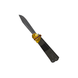 Strange Specialized Killstreak Gold Botkiller Knife Mk.I