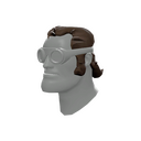 Unusual Peacenik's Ponytail (Orbiting Planets)