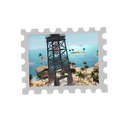 Self-Made Map Stamp - Megaton (Community Sparkle)