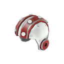 Unusual Cyborg Stunt Helmet (Orbiting Planets)