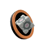 Genuine Companion Cube Pin