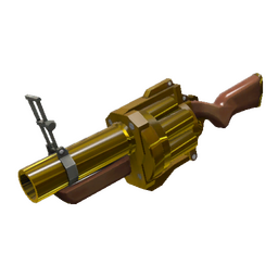 Strange Festivized Killstreak Australium Grenade Launcher