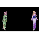 Nazuna and Sumire in Yukata
