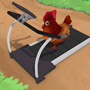 Confident chicken