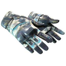 ★ Moto Gloves | Cool Mint (Battle-Scarred)