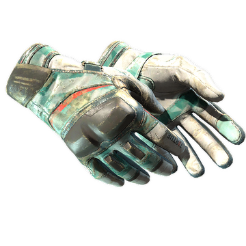 ★ Moto Gloves | Spearmint (Battle-Scarred)