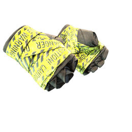 ★ Hand Wraps | CAUTION! (Battle-Scarred)