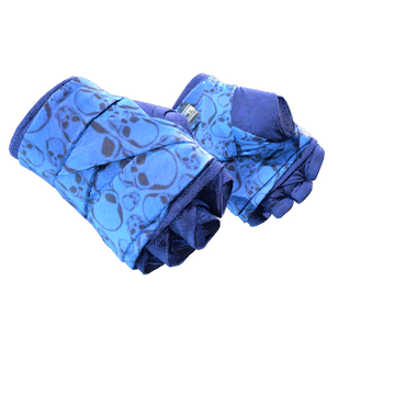 ★ Hand Wraps | Cobalt Skulls (Minimal Wear)