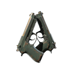 Dual Berettas | Contractor (Battle-Scarred)