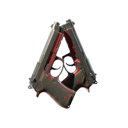 Dual Berettas | Panther (Battle-Scarred)
