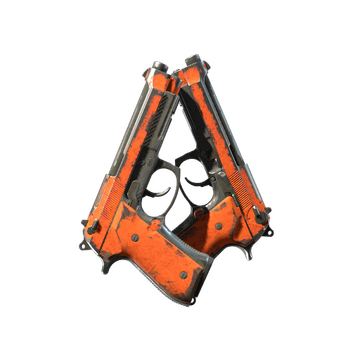 Souvenir Dual Berettas | Demolition (Battle-Scarred)