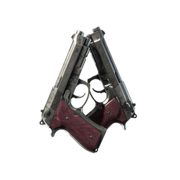 Dual Berettas | BorDeux (Battle-Scarred)