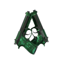 Dual Berettas | Polished Malachite (Factory New)