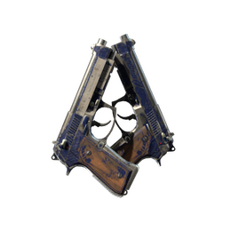 Dual Berettas | Moon in Libra (Battle-Scarred)