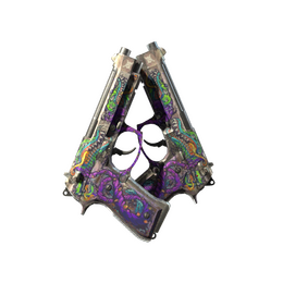 Dual Berettas | Flora Carnivora (Battle-Scarred)