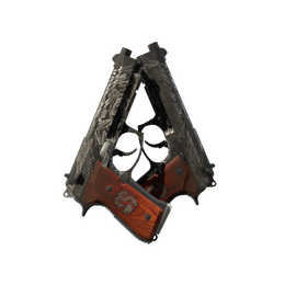 Dual Berettas | Dualing Dragons (Battle-Scarred)