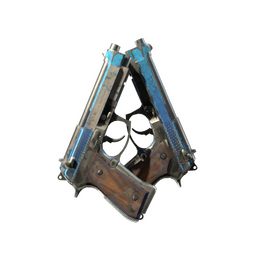 Dual Berettas | Urban Shock (Battle-Scarred)