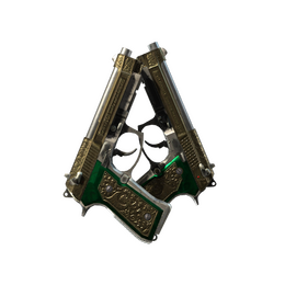 Dual Berettas | Royal Consorts (Battle-Scarred)