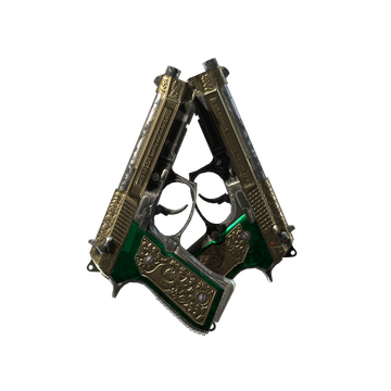 StatTrak™ Dual Berettas | Royal Consorts (Well-Worn)
