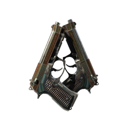 Dual Berettas | Tread (Battle-Scarred)