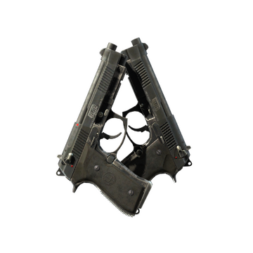 StatTrak™ Dual Berettas | Elite 1.6 (Battle-Scarred)