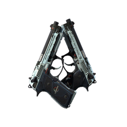 Dual Berettas | Dezastre (Well-Worn)