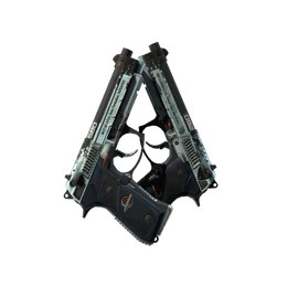Dual Berettas | Dezastre (Battle-Scarred)
