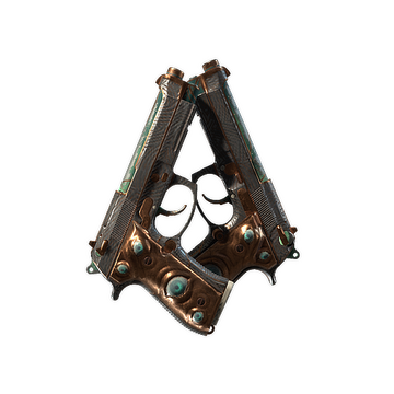 StatTrak™ Dual Berettas | Angel Eyes (Battle-Scarred)