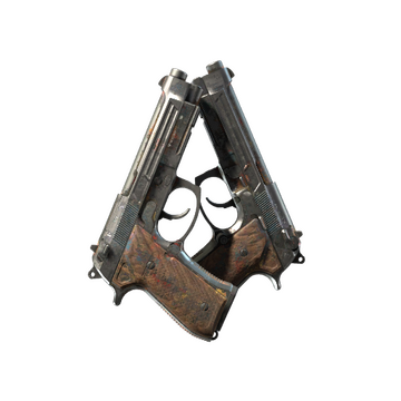 StatTrak™ Dual Berettas | Hideout (Battle-Scarred)