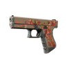 Glock-18 | Coral Bloom (Battle-Scarred)