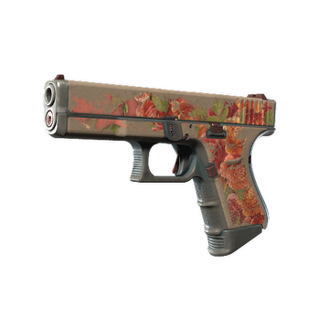 Glock-18 | Coral Bloom (Battle-Scarred)