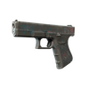 Glock-18 | Teal Graf (Battle-Scarred)