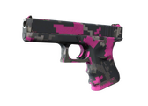 Glock-18 - Пиксельный камуфляж «Розовый» - 168x120