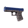 Glock-18 | Blue Fissure (Minimal Wear)