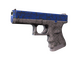 Glock-18 | Blue Fissure (Minimal Wear)