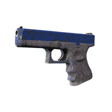 Glock-18 | Blue Fissure (Field-Tested)