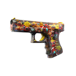 StatTrak™ Glock-18 | Snack Attack (Well-Worn)