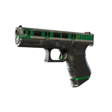 Souvenir Glock-18 | Green Line (Well-Worn)