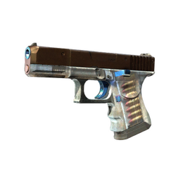 Glock-18 | Clear Polymer (Battle-Scarred)