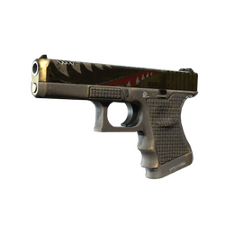 StatTrak™ Glock-18 | Warhawk (Well-Worn)