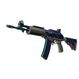 Galil AR | Rainbow Spoon (Battle-Scarred)