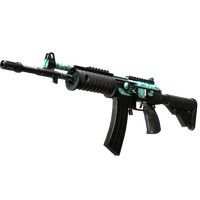 Galil AR | Aqua Terrace (Battle-Scarred)