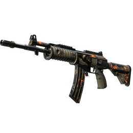 Galil AR | Orange DDPAT (Battle-Scarred)