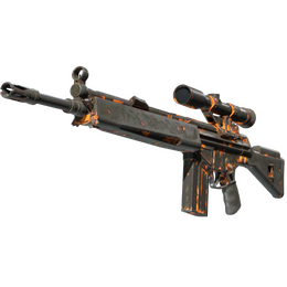 G3SG1 | Orange Crash (Battle-Scarred)