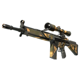 G3SG1 | Black Sand (Battle-Scarred)