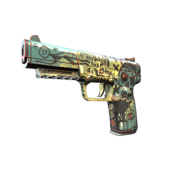 StatTrak™ Five-SeveN | Scrawl (Factory New)